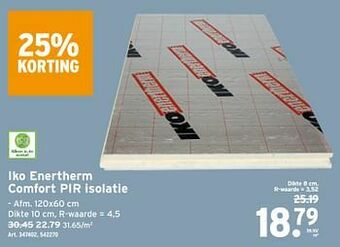 GAMMA Iko enertherm comfort pir isolatie aanbieding