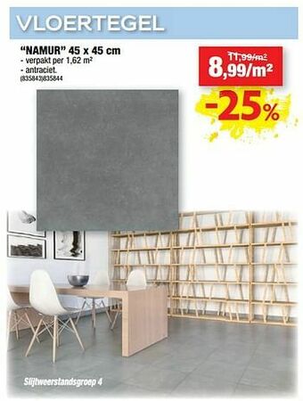 Hubo Vloertegel namur aanbieding