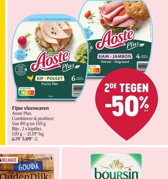 Delhaize Fijne vleeswaren aanbieding