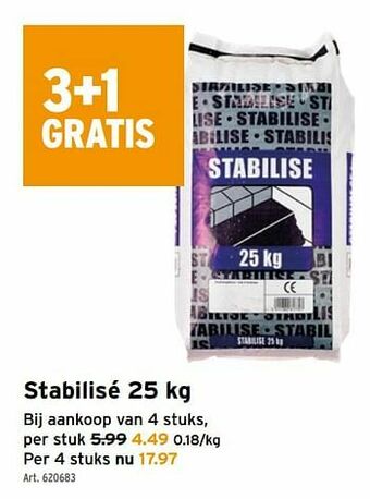 GAMMA Stabilisé aanbieding