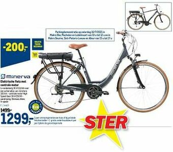 Elektrische fiets met centrale motor