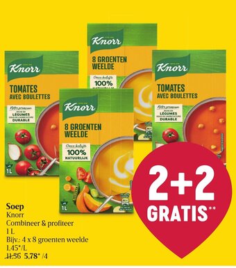 Delhaize Soep aanbieding
