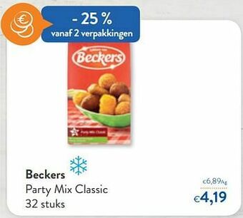 Beckers party mix classic