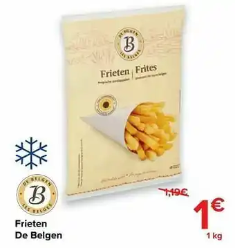 Carrefour Frieten de belgen aanbieding
