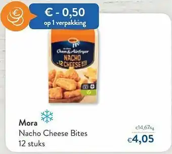 OKay Mora nacho cheese bites aanbieding