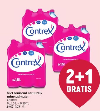 Delhaize Niet bruisend natuurlijk mineraalwater aanbieding