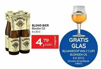 Alvo Blond bier blonden os aanbieding