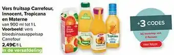 Carrefour Vers bloedsinaasappelsap carrefour aanbieding