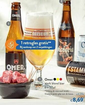 OKay Omer sterk blond bier aanbieding