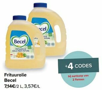 Carrefour Market Frituurolie becel aanbieding