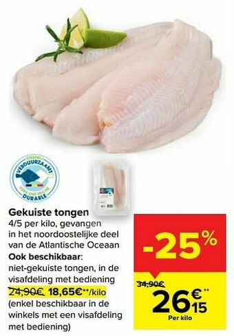 Gekuiste tongen