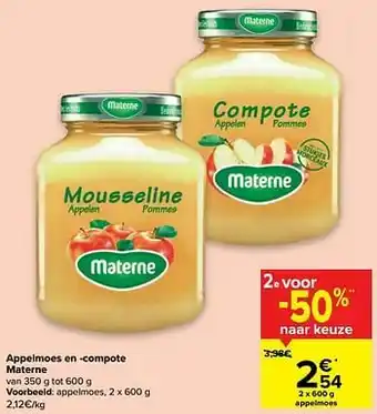 Materne appelmoes