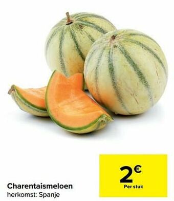 Carrefour Charentaismeloen aanbieding