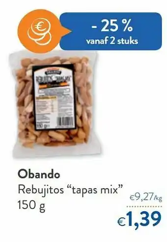 Obando rebujitos tapas mix