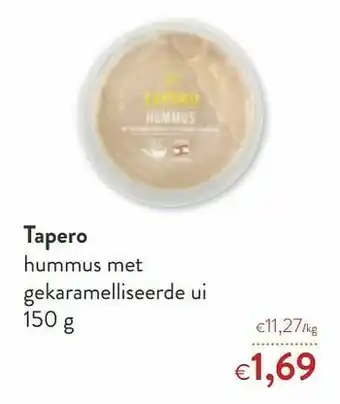 OKay Tapero hummus met gekaramelliseerde ui aanbieding