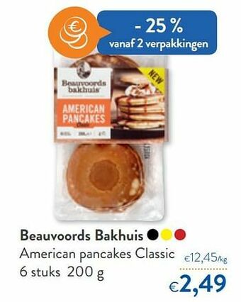 Beauvoords bakhuis american pancakes classic