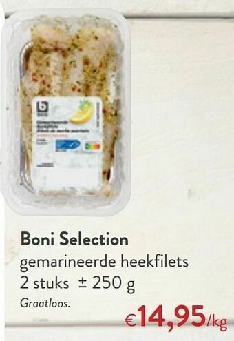 OKay Boni selection gemarineerde heekfilets aanbieding