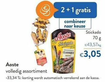 Aoste stickado