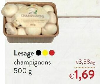 OKay Lesage champignons aanbieding