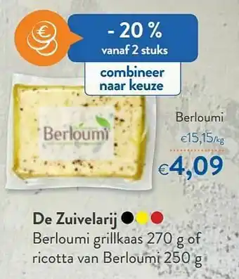 OKay De zuivelarij berloumi aanbieding