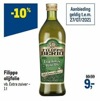 Makro Filippo olijfolie extra zuiver aanbieding