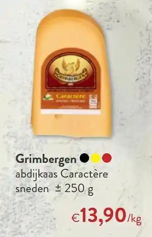 OKay Grimbergen abdijkaas caractère aanbieding