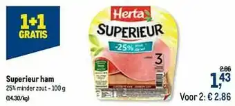 Superieur ham