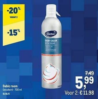 Makro Debic room aanbieding