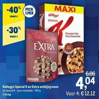 Makro Special k - pure chocolade aanbieding