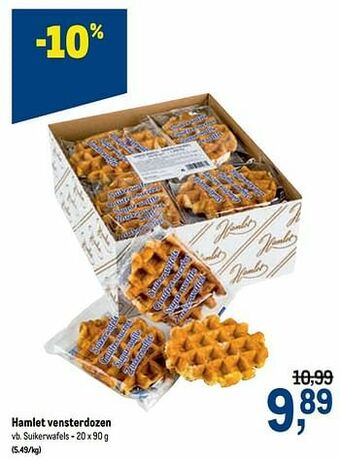 Hamlet vensterdozen suikerwafels