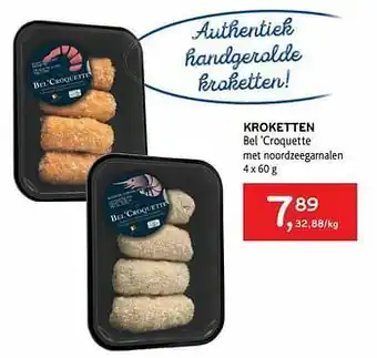 Alvo Kroketten bel `croquette met noordzeegarnalen aanbieding