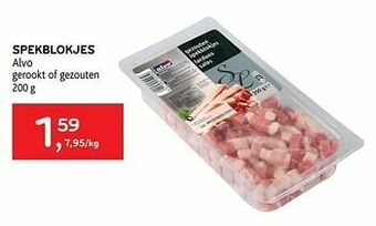 Alvo Spekblokjes alvo aanbieding