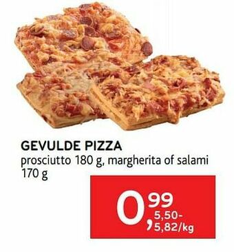 Alvo Gevulde pizza aanbieding