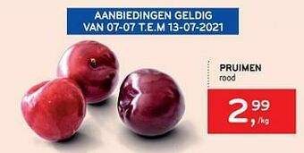 Pruimen rood