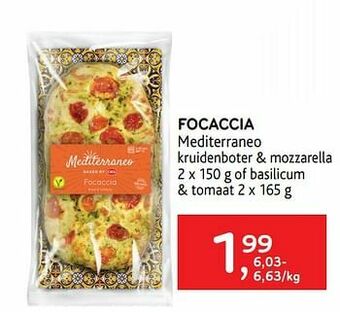 Focaccia mediterraneo