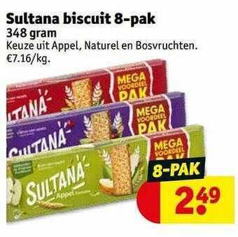 Sultana biscuit