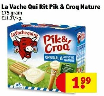 La vache qui rit pik + croq nature