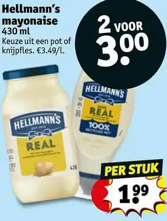 Hellmann`s mayonaise