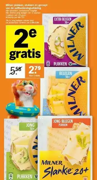 Albert Heijn Milner slankie jong belegen 20+ aanbieding