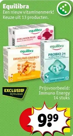 Kruidvat Immuno energy aanbieding