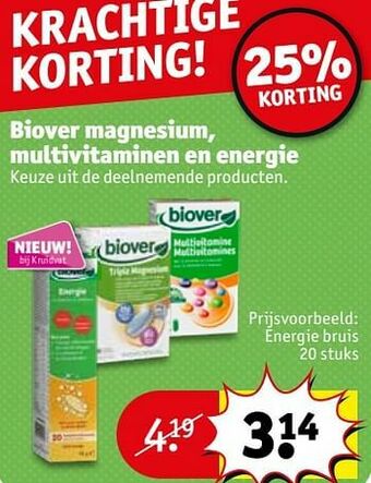 Kruidvat Energie bruis aanbieding