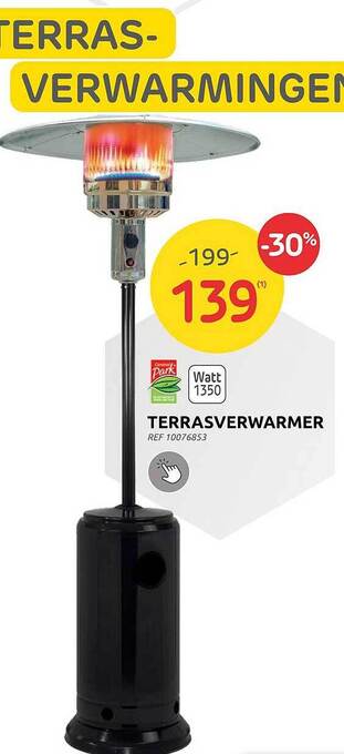 Brico Terrasverwarmer aanbieding