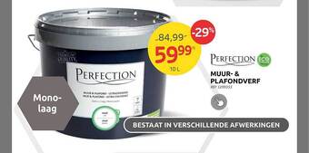 Brico Perfection muur- & plafondverf aanbieding
