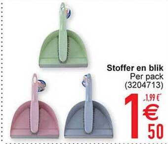 Cora Stoffer en blik aanbieding