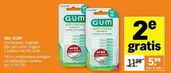 Albert Heijn Gum soft-picks original aanbieding