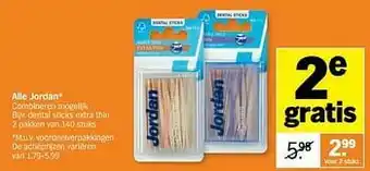 Jordan dental sticks extra thin
