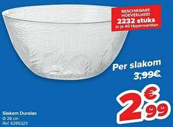 Slakom duralex