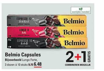 Sligro Belmio capsules aanbieding