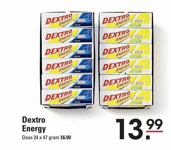 Sligro Dextro energy aanbieding