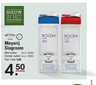 Meyerij slagroom